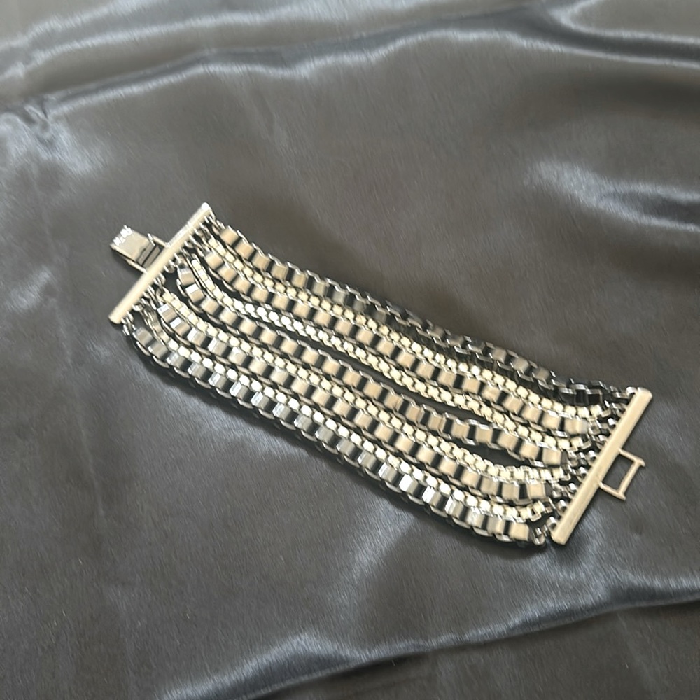 BCBG Heavy Metal Cuff Bracelet